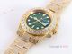 Gold Rolex Submariner 11610 Green Dial Diamond Replica Watch (2)_th.jpg